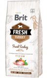 Brit Fresh Dog Light Fit & Slim with Turkey & Pea 2,5 kg