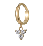 Argola Lindoia Gold pendente 