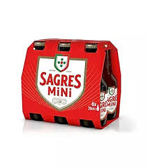 Cerveja Sagres 0,20 Lt Six Pack - Bebgar- bebidas