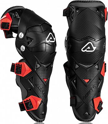  JOELHEIRA PROTECTORES ACERBIS EVO 3.0- PRETO VERMELHO	 