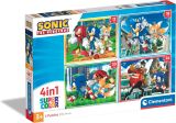 Puzzle 4 in 1 Sonic 