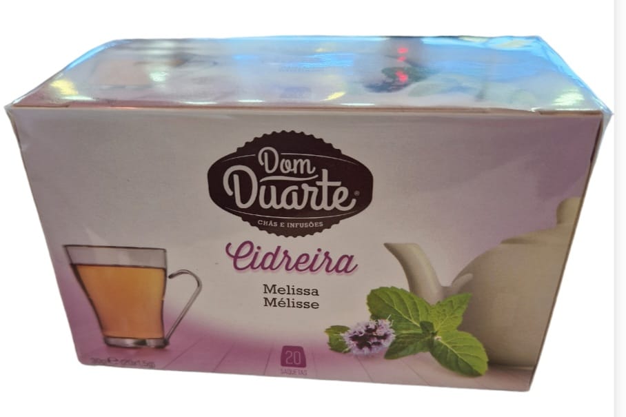 CHÁ E INFUSÕES DOM DUARTE CIDREIRA (Cx. 20X1.5G)