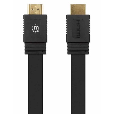 CABO HDMI 5MT (M/M) Plano 4K@60Hz PRETO MANHATTAN