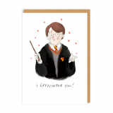  I Gryffindor You Greeting Card