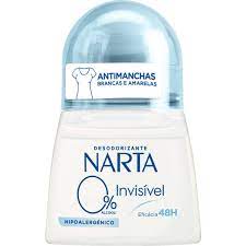 DEO ROLL NARTA INV 0% ALCOOL 50ML