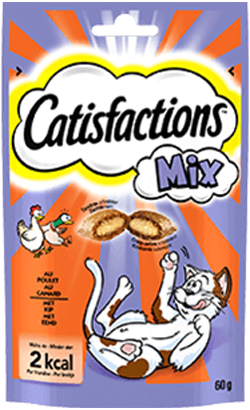 Catisfaction Snack Mix Frango & Pato - 60 g
