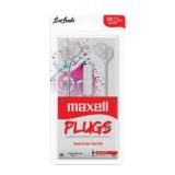 IN-EAR MAXELL BUDS W/MIC BRANCO 347365