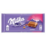 Tablete de Chocolate Milka Confetti 100g