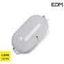 CANDEEIRO PAREDE LED EXTERIOR OVAL 9W IP65 