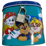 Mealheiro com cadeado Patrulha Pata