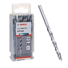 Broca HSS Metal/Madeira DIN 338 3.0mm BOSCH HSS-R POINTTEQ