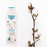 Gel de Banho Tulipan Negro 650ml Algodão e Talco 