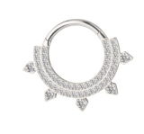 Argola Dupla Helice Porto Indie 10mm