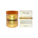 MELAO MÁSCARA HIDRATANTE OURO 24K ANTIRRUGAS, ANTI-IDADE, ANTI-ACNE - 250ML
