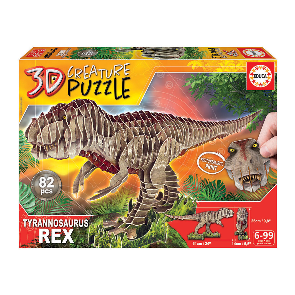 CREATURE PUZZLE T-REX