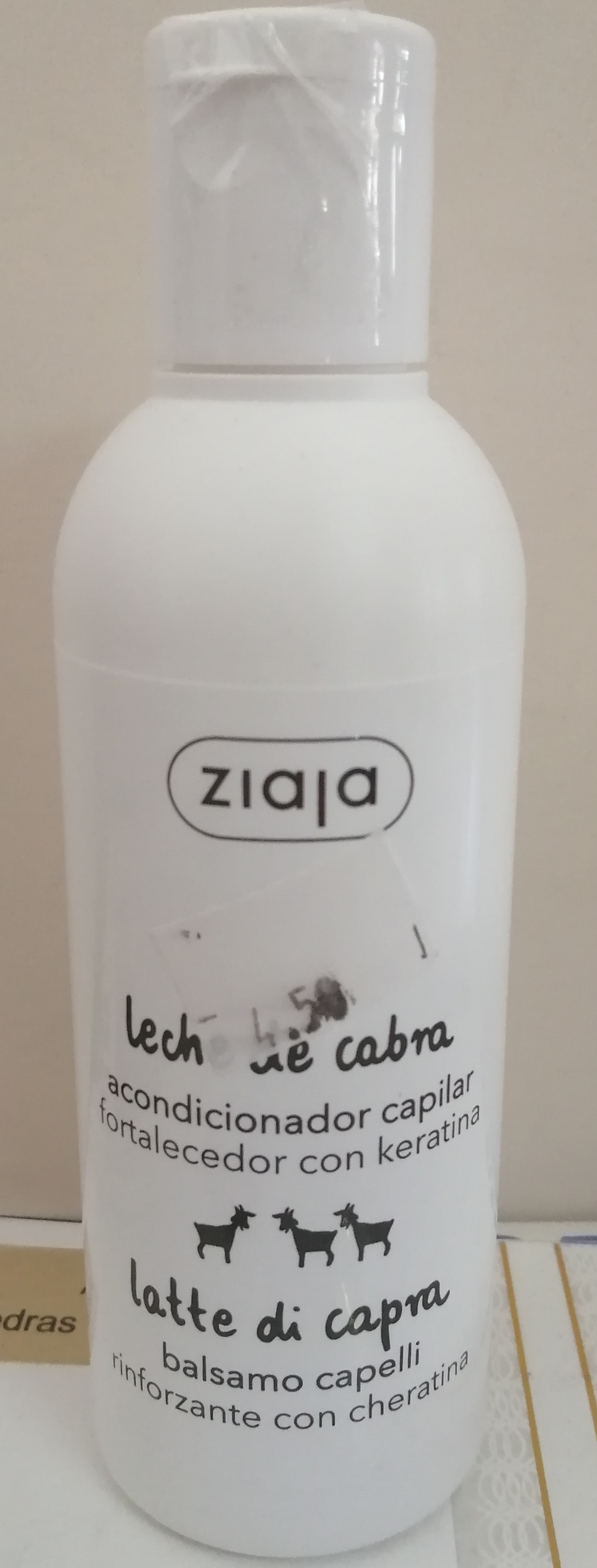 ZIAJA-leite de cabra condicionador sem sal 