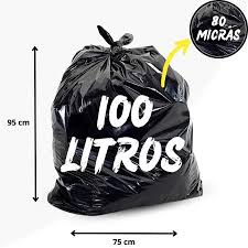 SACO LIXO 100LT 80X90 ECO PACK