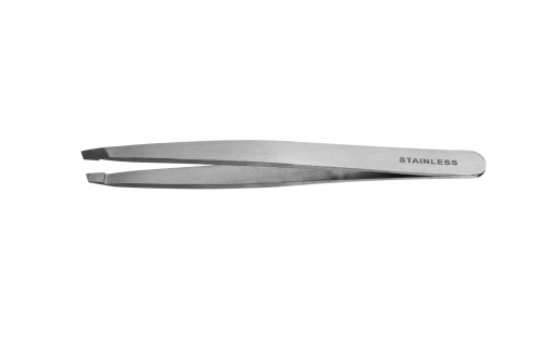 Pinça Depilar Inox Oblíqua 9,5cm ST