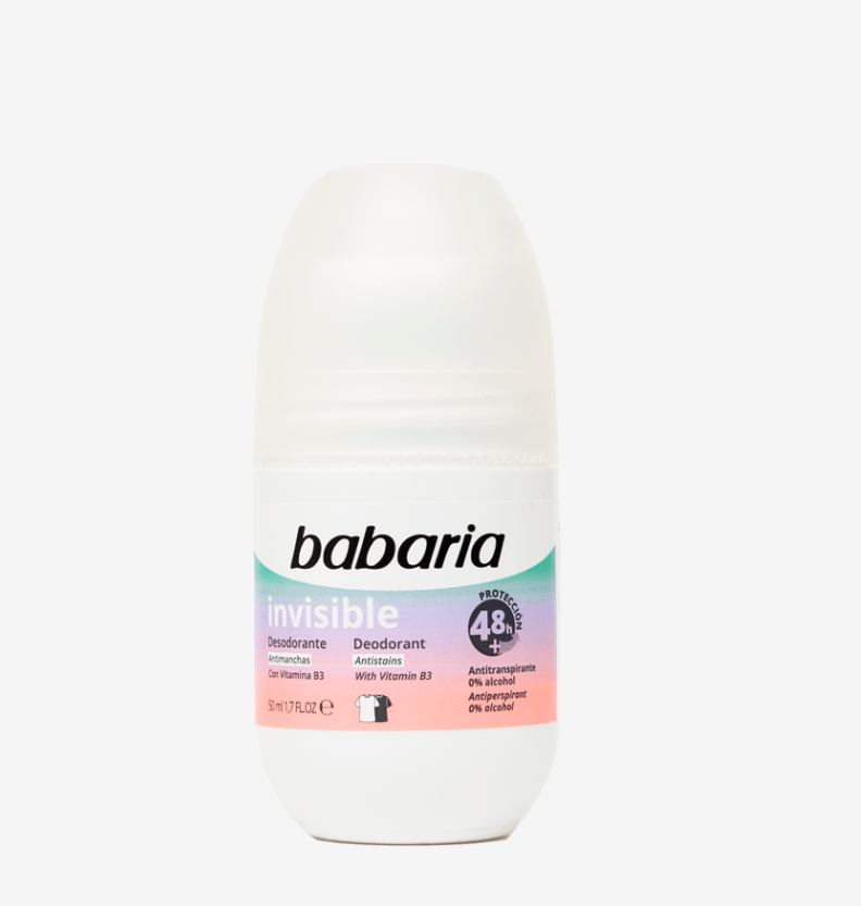 BABARIA ROLL-ON 50ML INVISIBLE