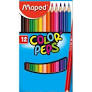 LAPIS COR COLOR PEPS 10+2 MAPED