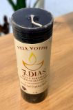 Vela Votiva 7 Dias - Preta 
