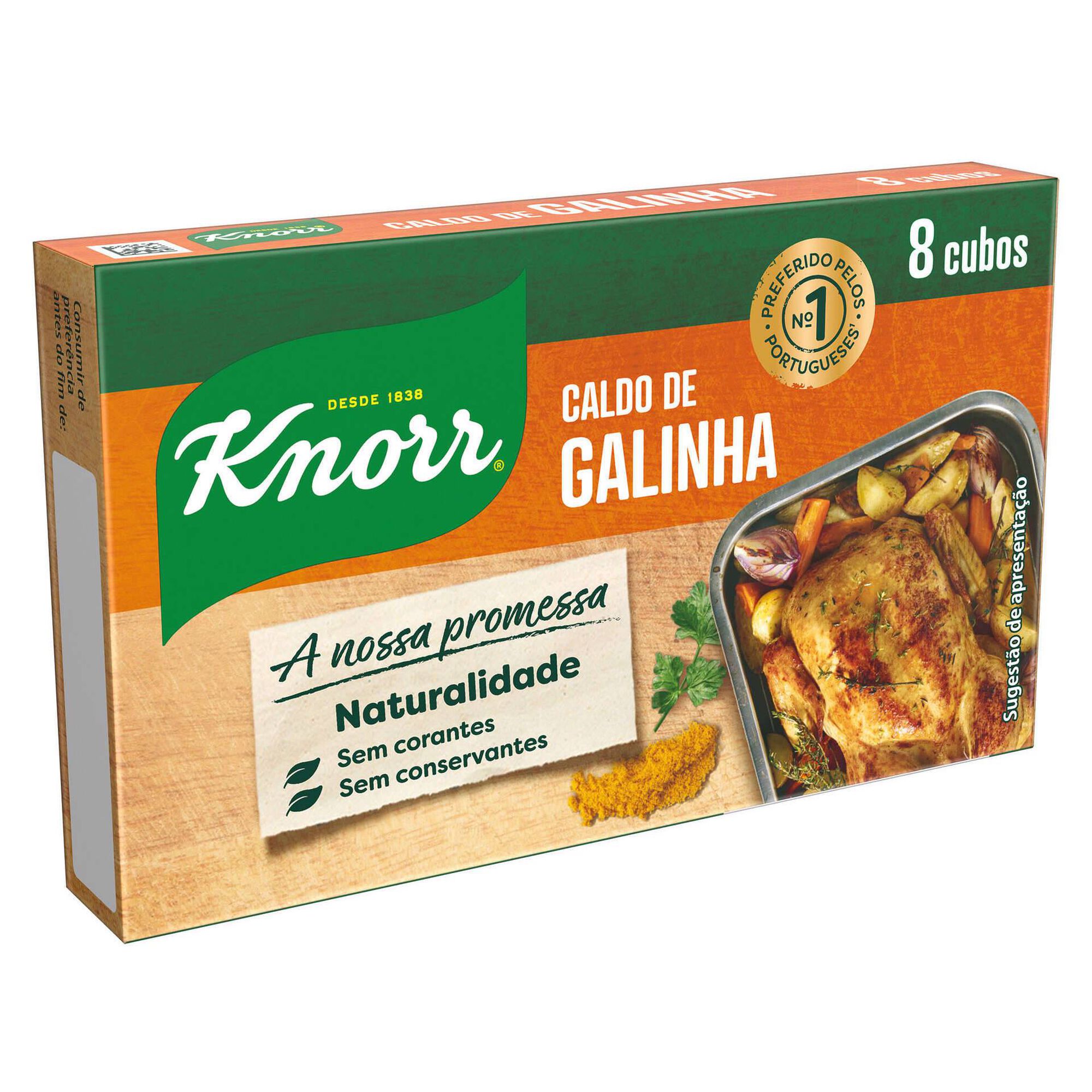 CALDO GALINHA FAMILIAR KNORR 8 CUBOS