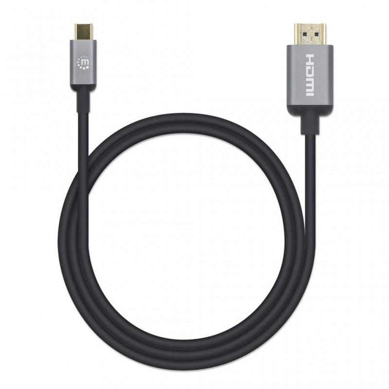 CABO USB-C 1MT (M) TO HDMI (M) 4K MANHATTAN Gold-Plated