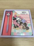 Bloco de notas com caneta Minnie