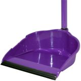 Pa Lixo Plastico C/Borracha C/Cabo