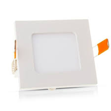 Painel led quadrado 6W superslim 4000-4500K branco neutro