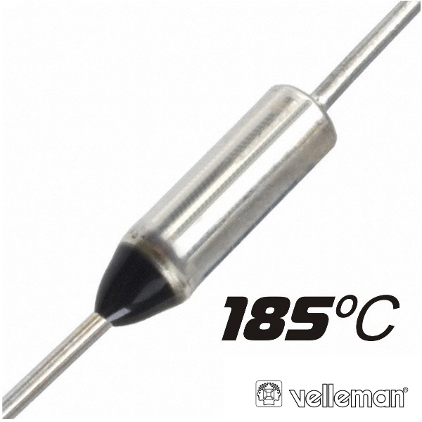 Fusivel termico 185ºC 10A 250V 