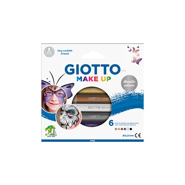 LAPIS COR MAKE UP 6UN GIOTTO