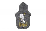 Hoodie Sweatshirt Charlie Brown Loyal Grafite - XS