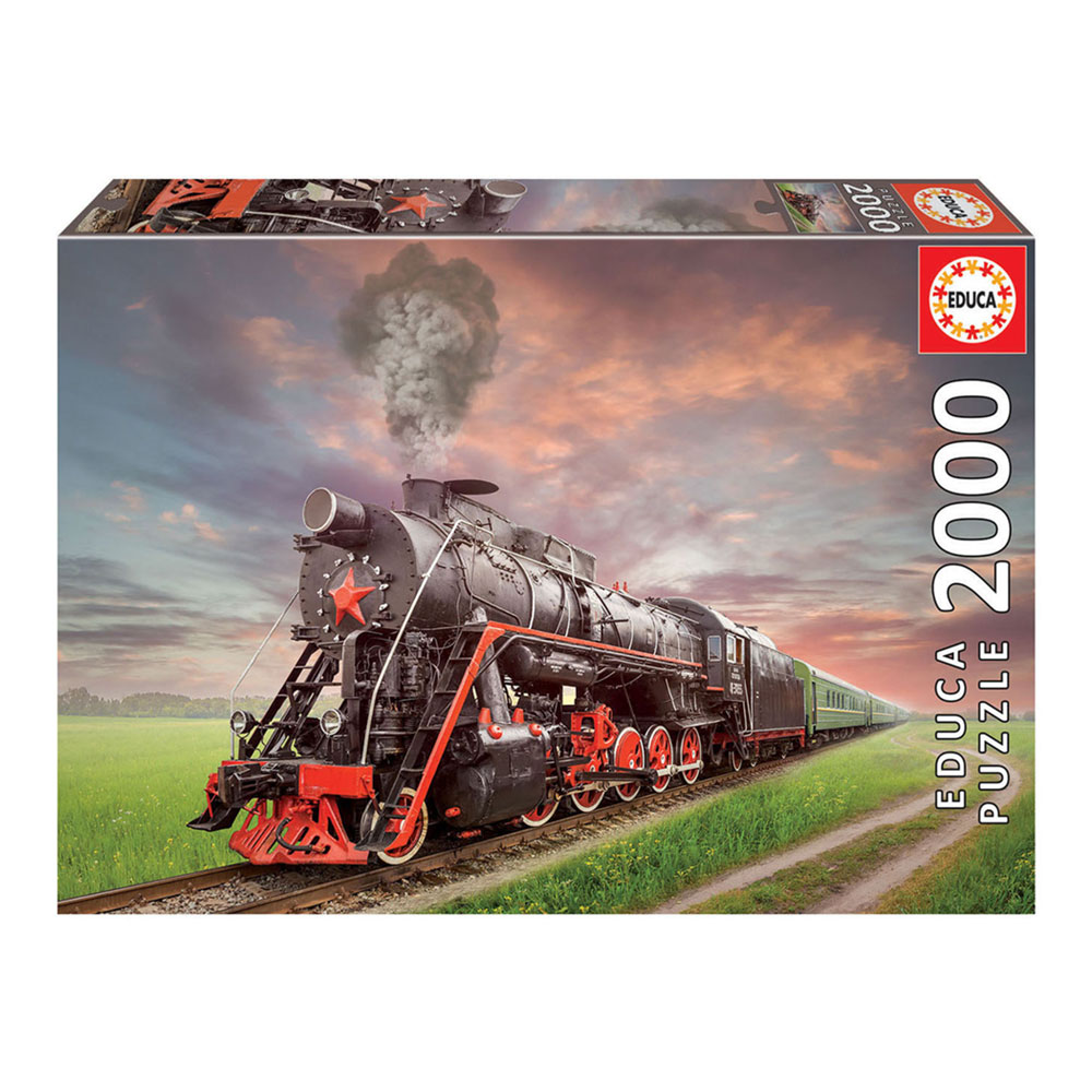 Puzzle Locomotiva a vapor