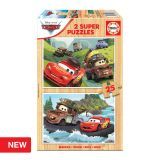 2x Super Puzzle 25 Madeira Cars 