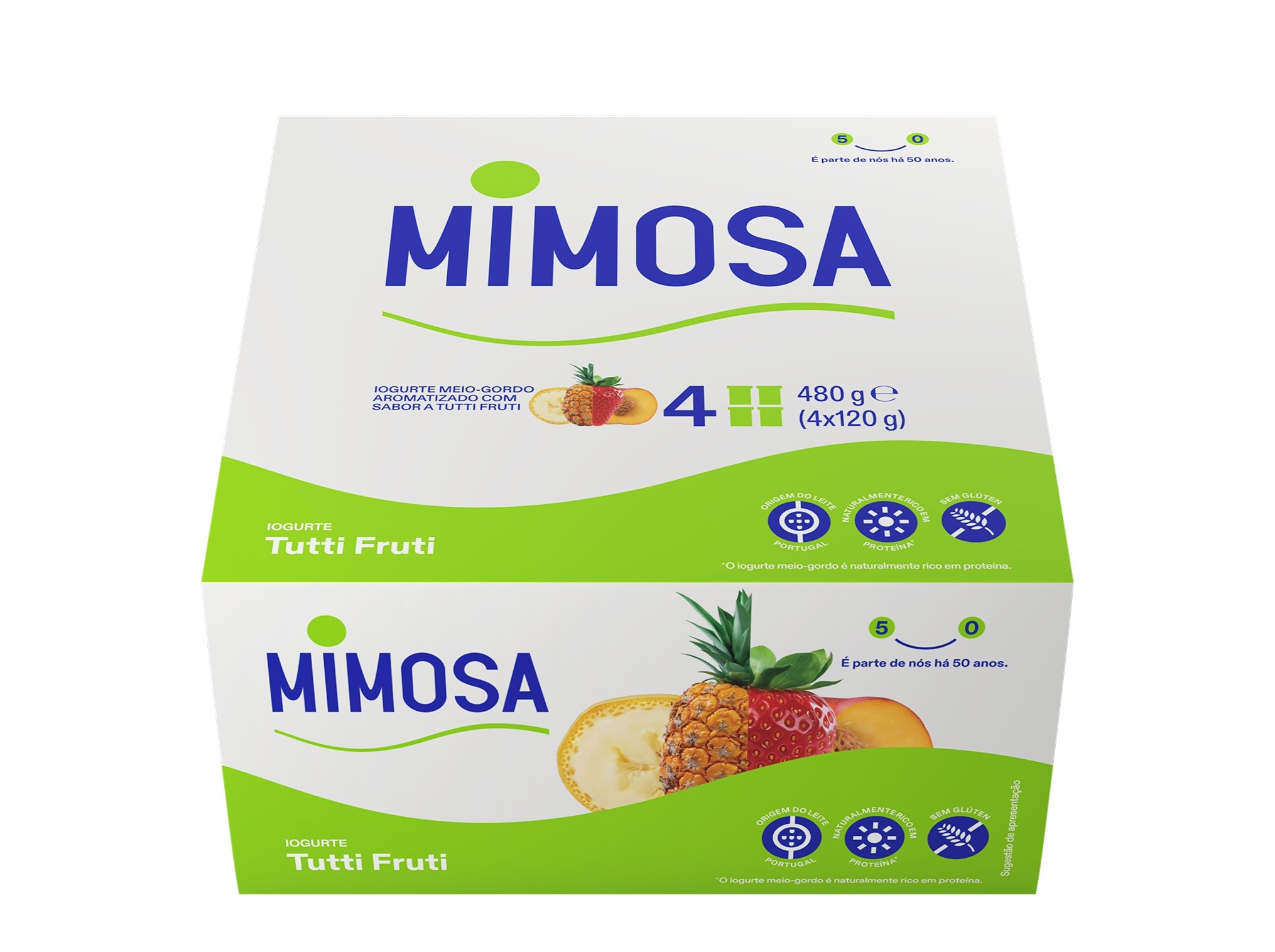 Mimosa Iogurt Aromas T.Frutas 120Grs