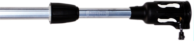 Cabo Extensível Alumínio C/Cazoleta 4 Mts