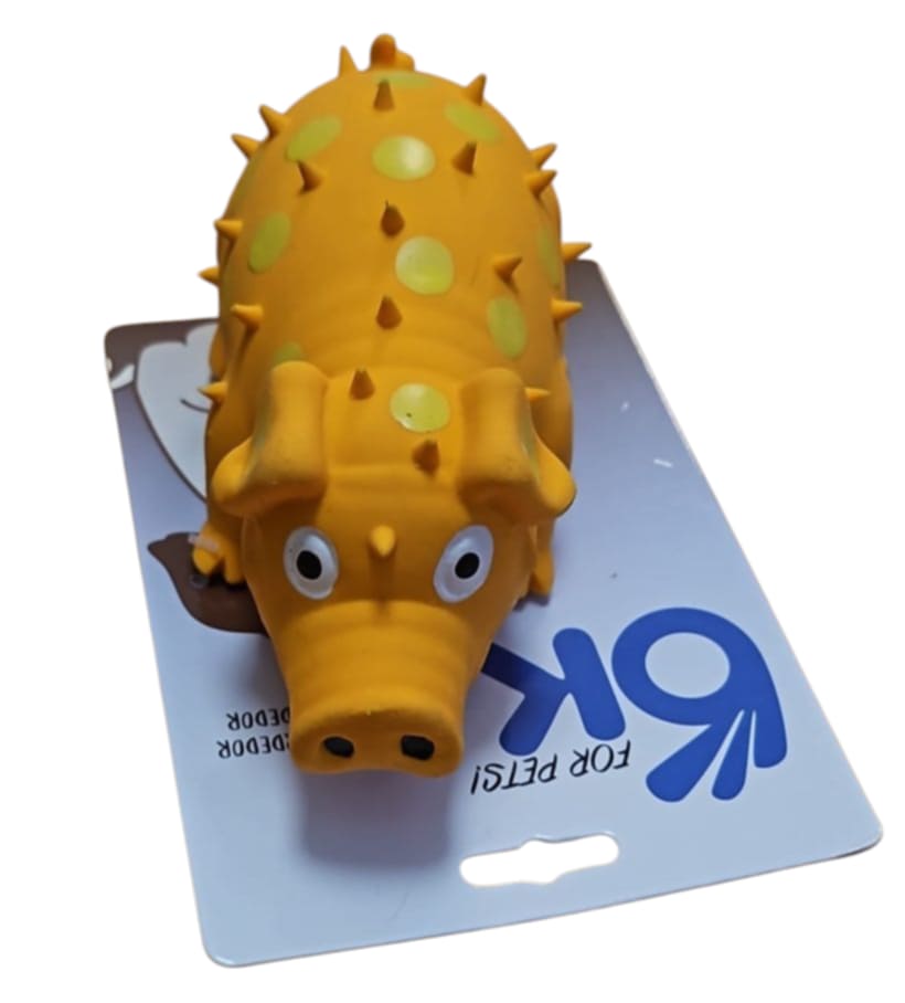 BRINQ. PORCO EM LATEX P/ CAO