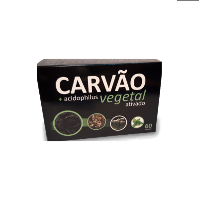 carvão vegetal + acidophilus Soldiet