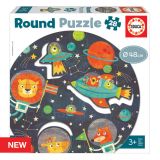 ROUND PUZZLE 28 PEÇAS O ESPAÇO