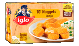 Cap Iglo Nuggets Peito Frango e Queijo 10un