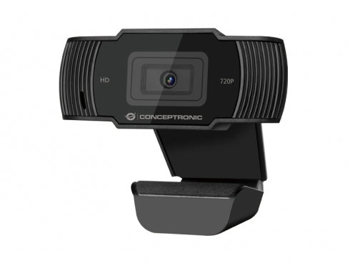 WEBCAM CONCEPTRONIC AMDIS03B 1080P 720 HD C/ MICROFONE