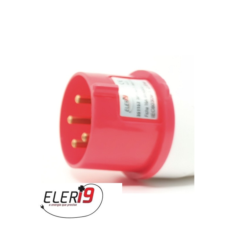 Ficha industrial macho 16A 3P+N+T 400V ELERI9