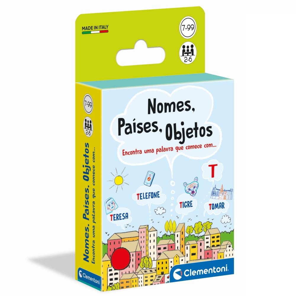 JOGO CARTAS NOMES, COISAS, CIDADES 