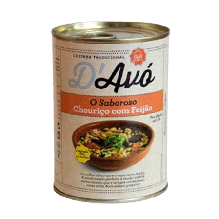 CHOURIÇO COM FEIJÃO D’AVÓ 420G