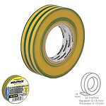 FITA ISOL. PROF. AMAR/VERDE  0.13MMX19MMX25MT