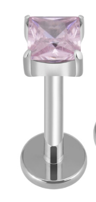 Ponto de luz Quadrado Pink