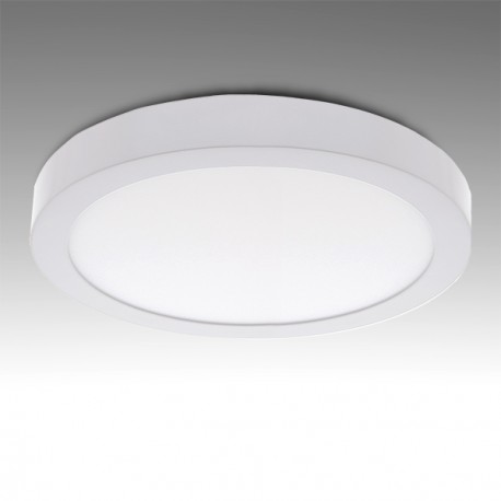 Painel led circular superficie 18W 6000K branco frio