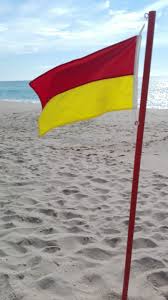 Bandeirolas de banhos (vermelha/amarela) (ISN)