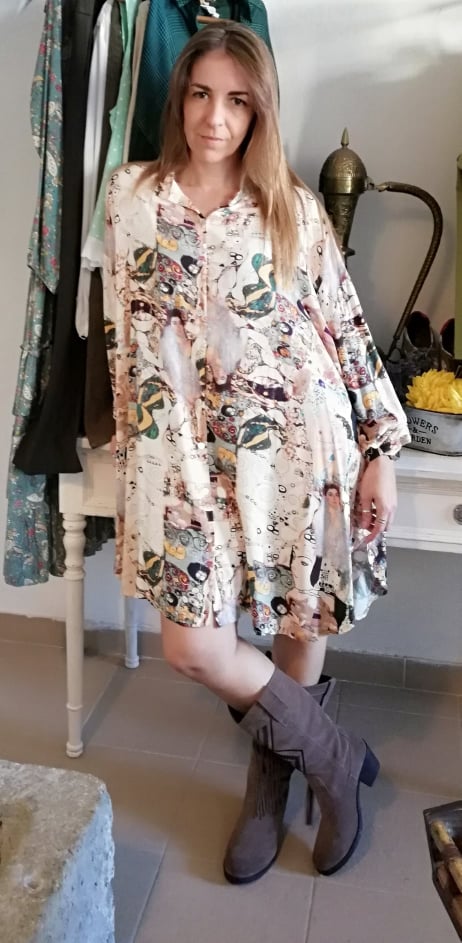 VESTIDO /TUNICA O BEIJO